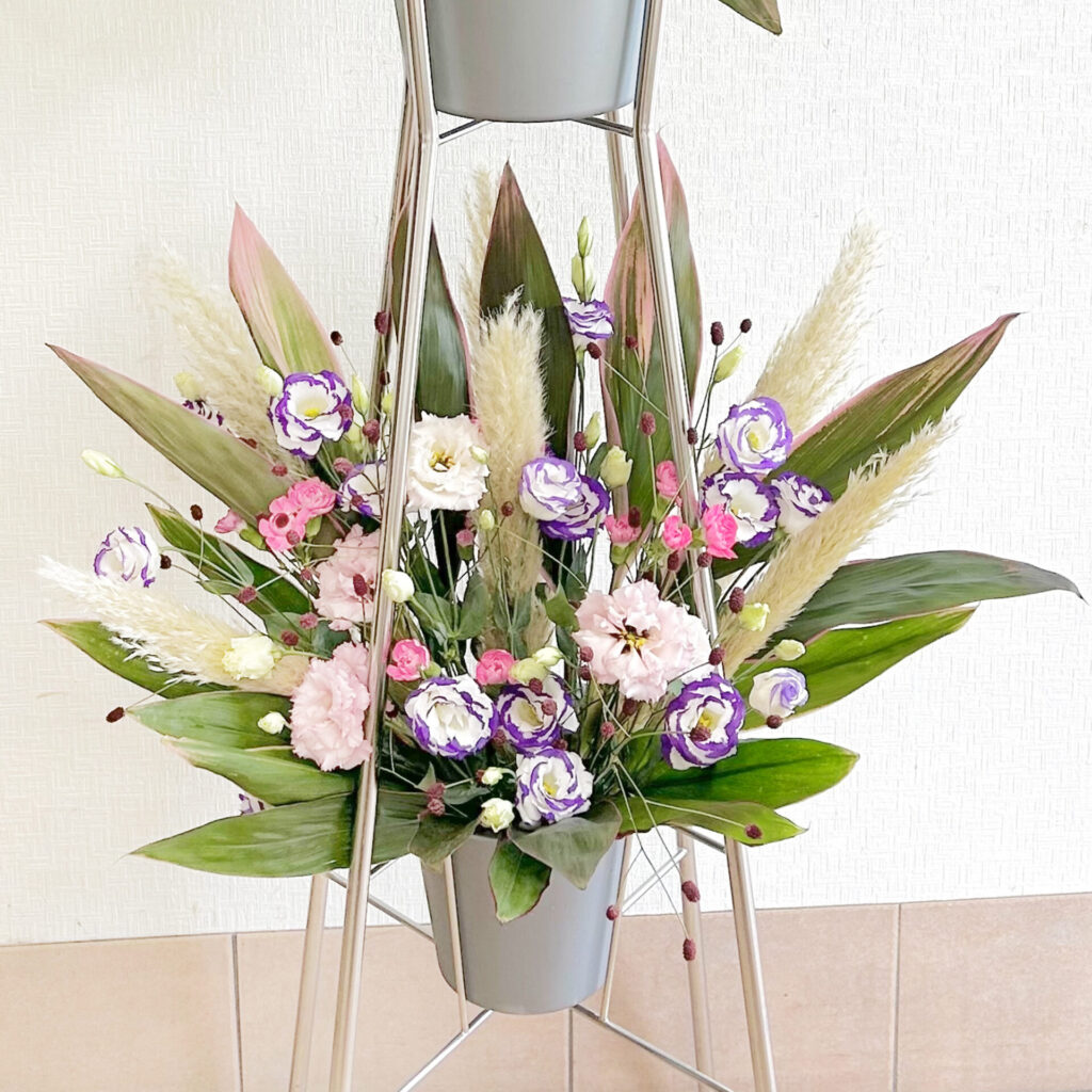 祝スタンド花