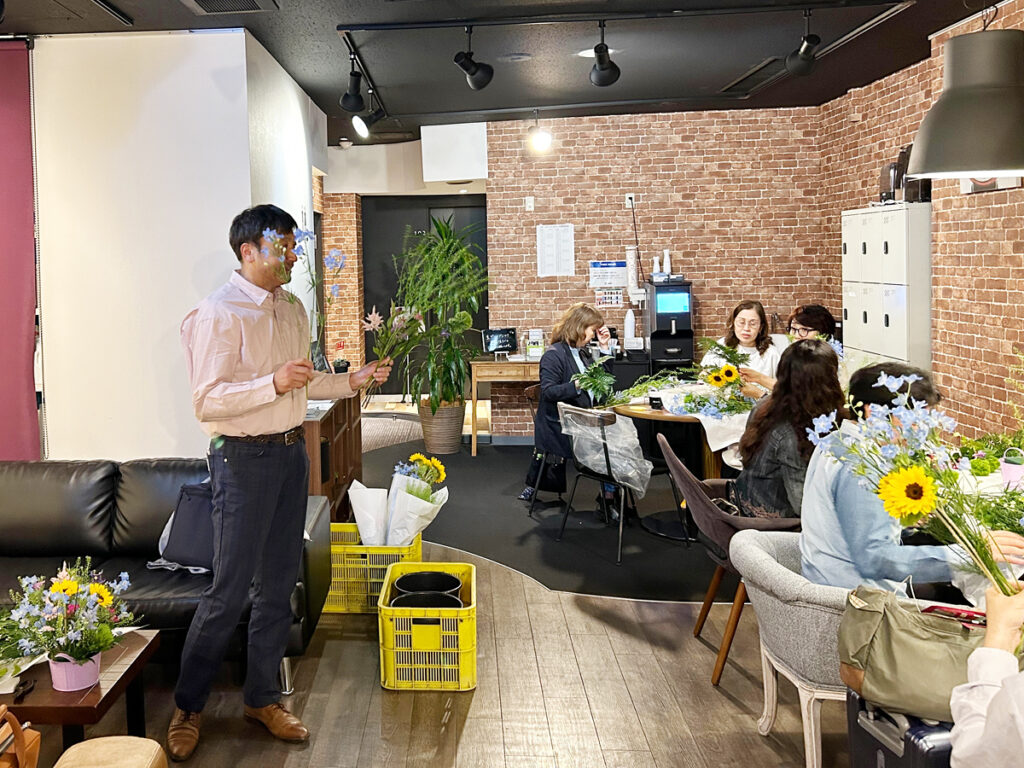 フラワーアレンジメント教室