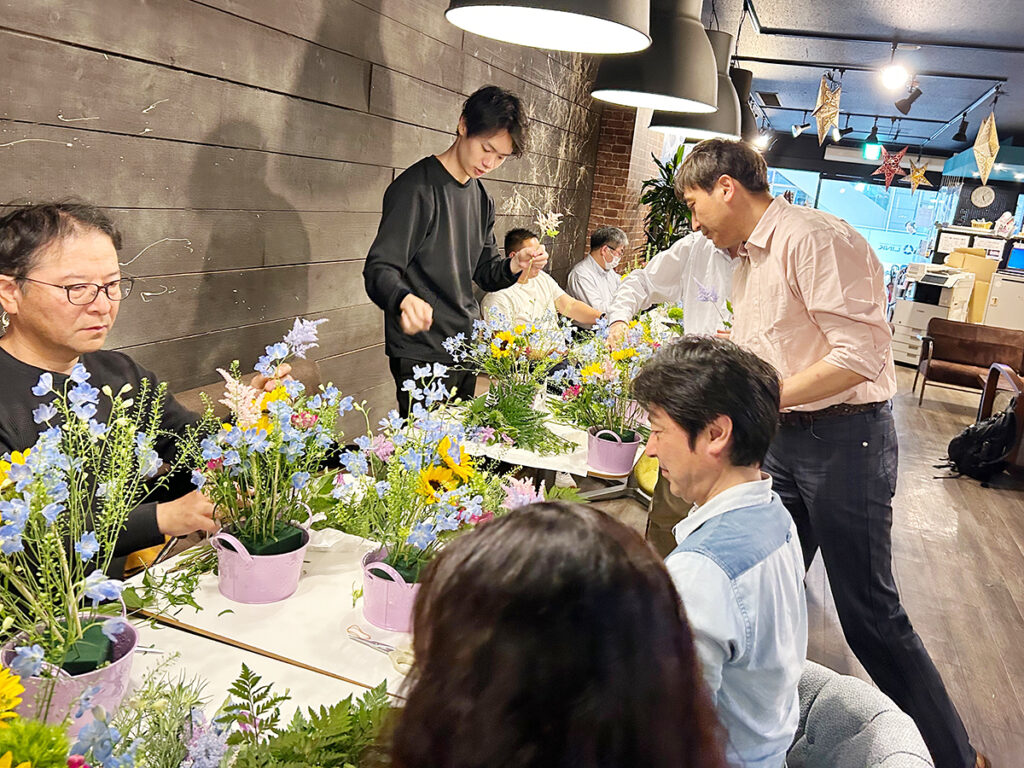 フラワーアレンジメント教室