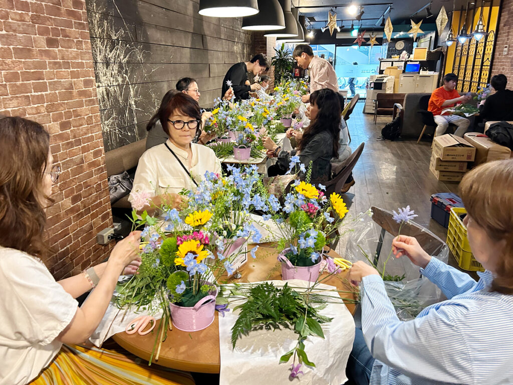 フラワーアレンジメント教室