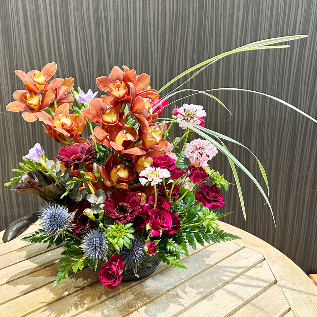 カフェの開店のお祝い