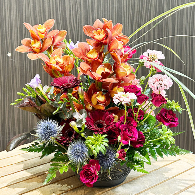 カフェの開店のお祝い