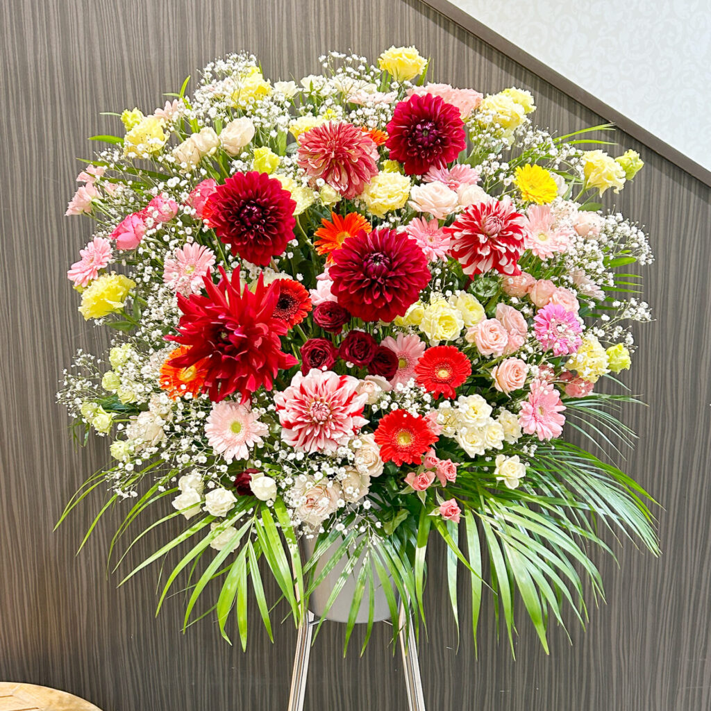 入園式スタンド花