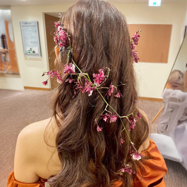 ウエディング用ヘアパーツ