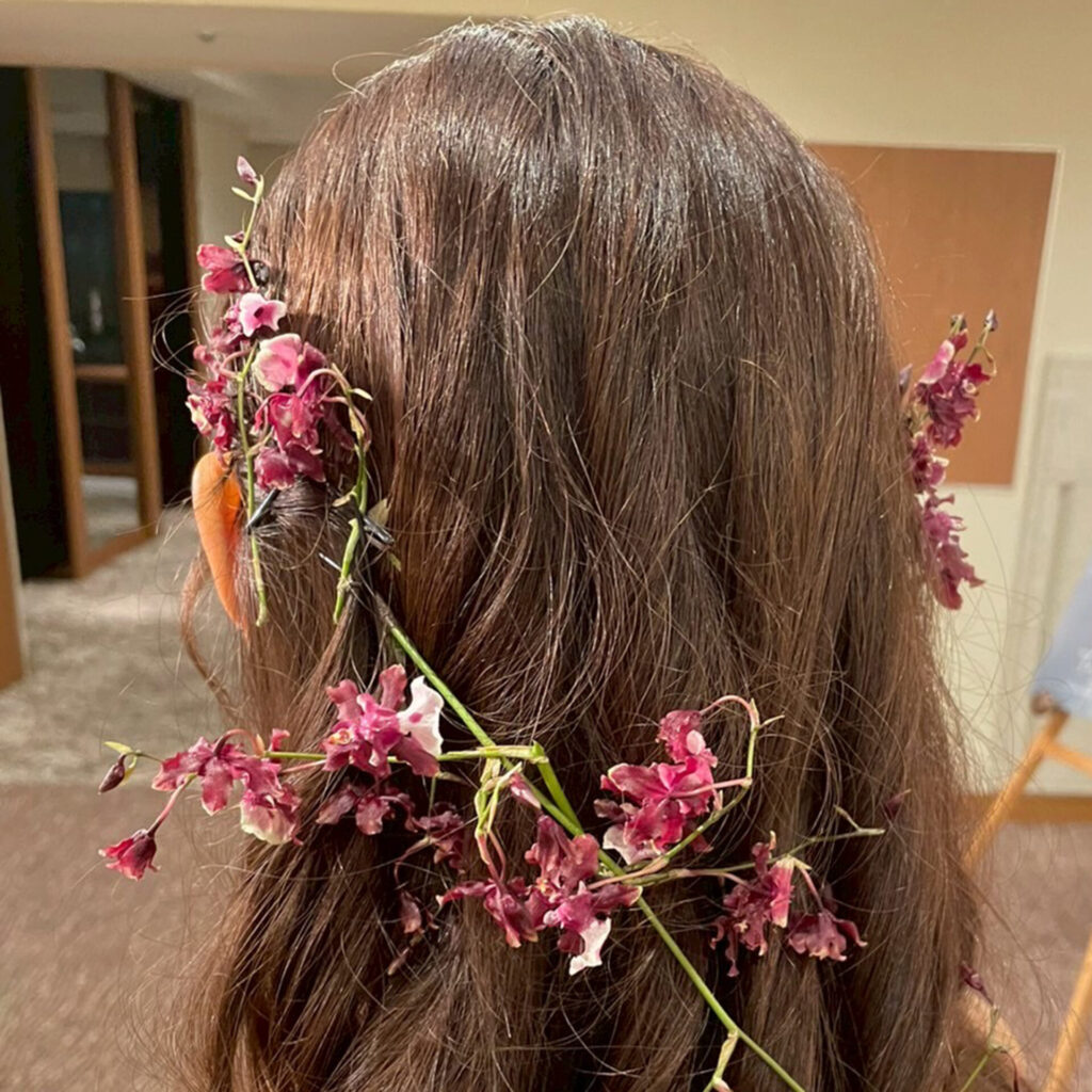 ウエディング用ヘアパーツ